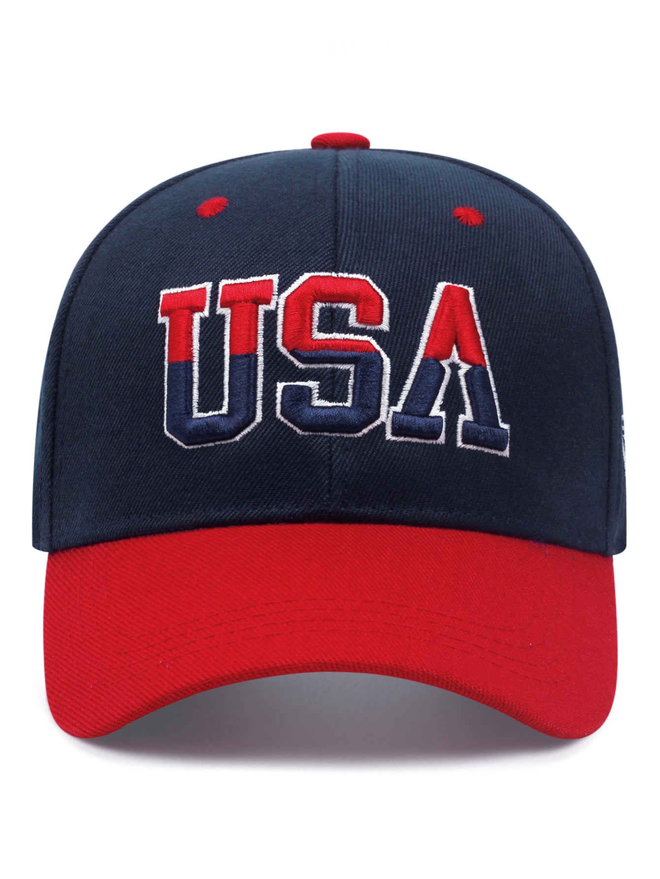1pc Stylish Men's Baseball Cap with Vivid USA Embroidery - Fashionable Unisex Hat for Men and Women - Perfect for Outdoor Activities, Sports, and Casual Wear