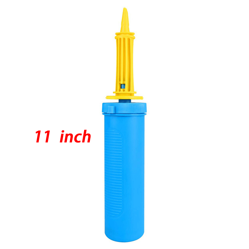 1pc Blue High Quality Two-Way Pump Balloon Accessory, Time-Saving And Convenient, Ideal Party Decorating Partner Halloween, Thanksgiving And Christmas Gift Easter Gift, Easter Room Decor