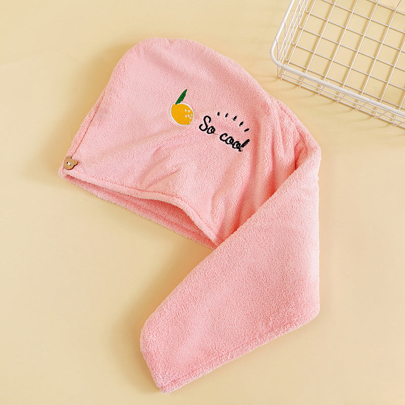 1pc Hair Towel Wrap For Women, Microfiber Hair Turban For Wet Hair Reversible Hair Drying Towel Wrap For Curly Long Thick Hair Anti Frizz Double Layer