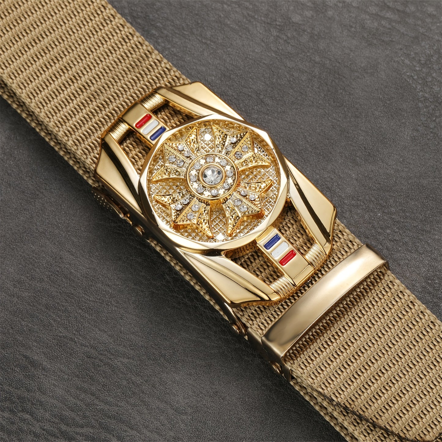 1pc Men's Fashion Simple Automatic Belt