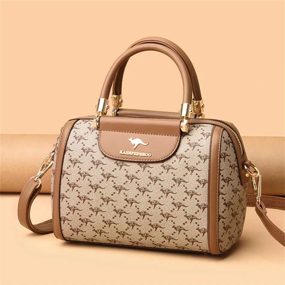 Sacs à main en cuir à poignée supérieure pour femmes, sacs à main de créateurs de luxe, mode initiée, Messenger, Croosbody, fourre-tout Boston, haute qualité