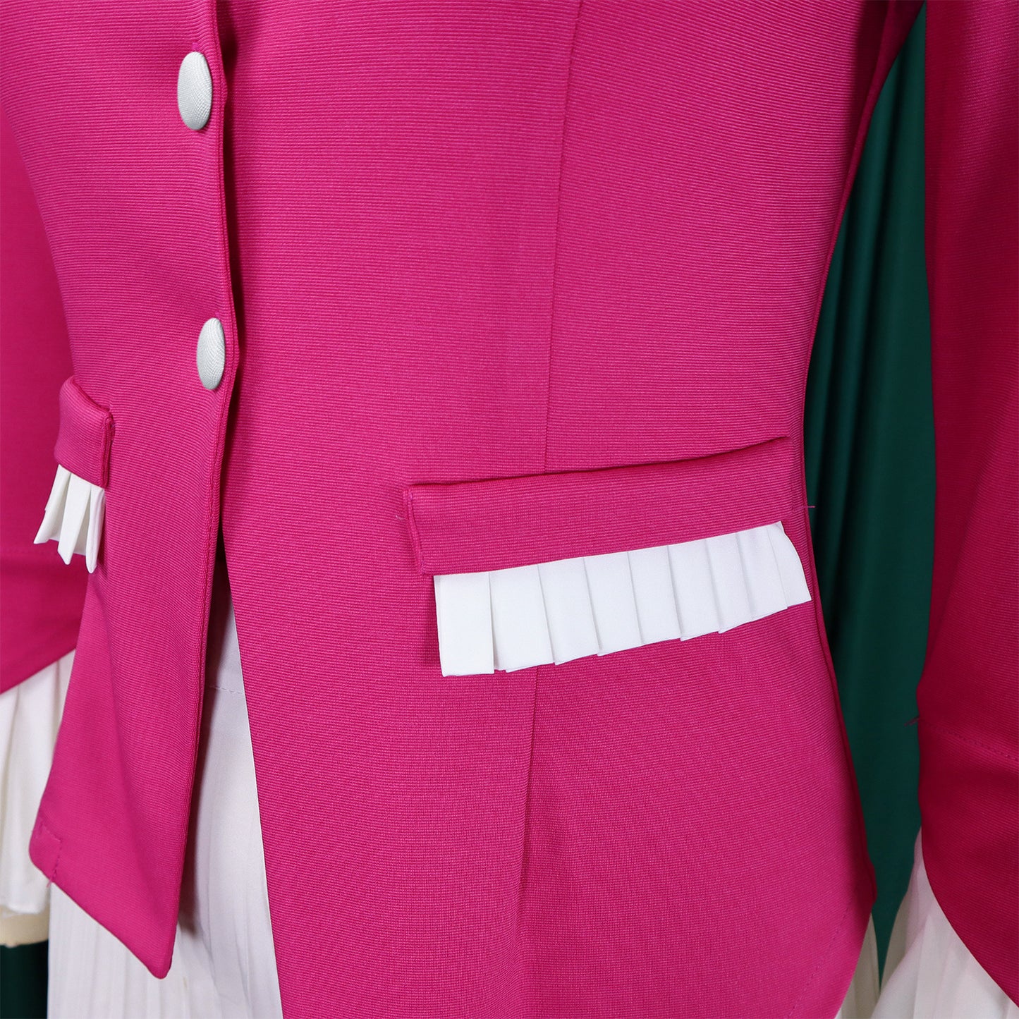 BS -  ensemble élégant  femme manches évasées bouton Blazer chemise + pantalon Long plissé costume Streetwear deux 2 pièces ensemble afrique OL tenues