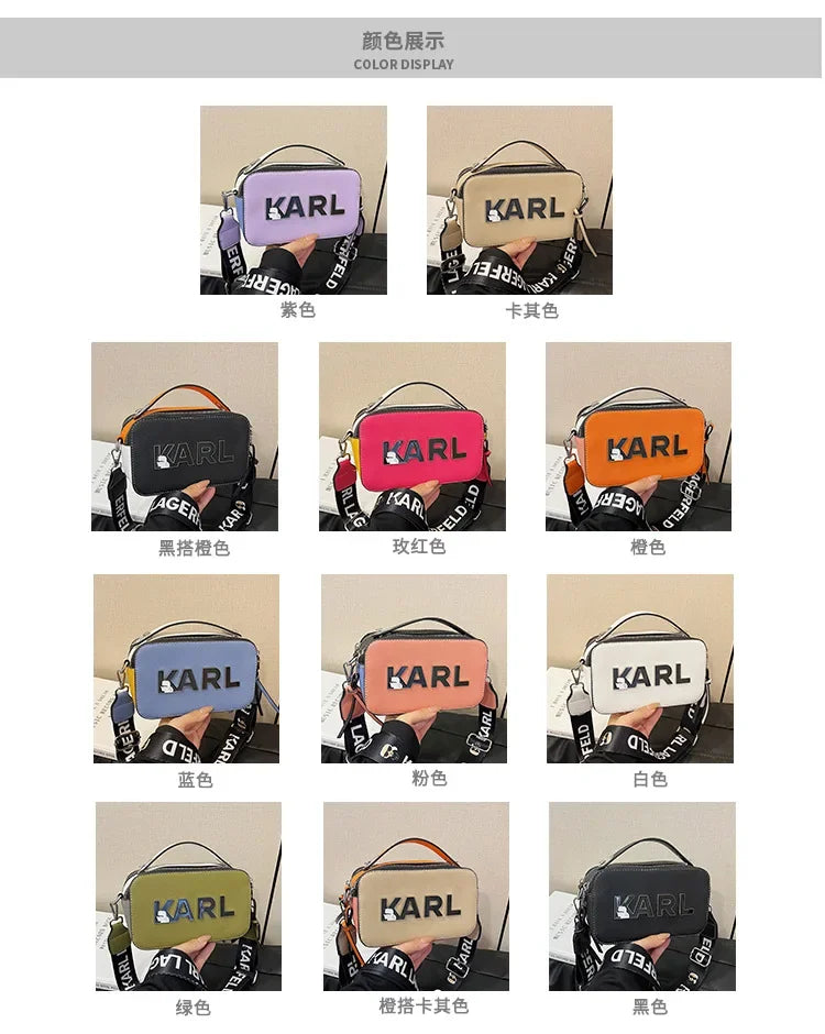  Sac messager tendance pour femmes, sac à bandoulière Simple, Texture haute sensibilité, Niche polyvalente pour appareil photo, 2025