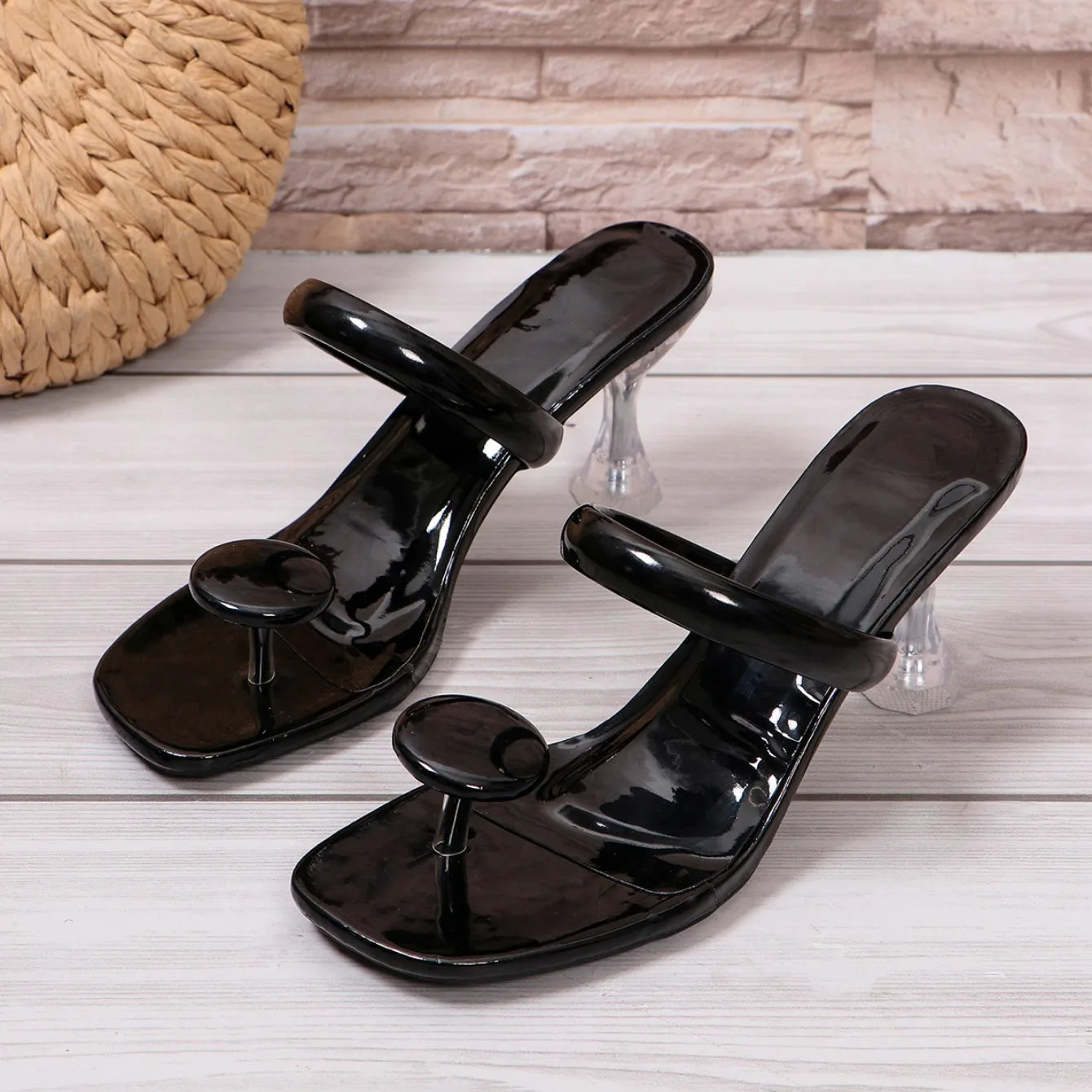 Sandales à Talons Hauts et Bande Étroite pour Femme, Chaussures de ix, Nouvelle Collection