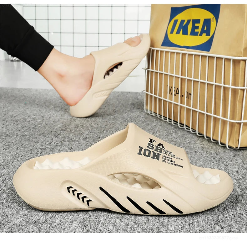 Xiaomi-Pantoufles d'Niket d'Extérieur pour Homme et Femme, Sandales de Plage Légères, Semelle OligSoft, Tongs, Été 2023