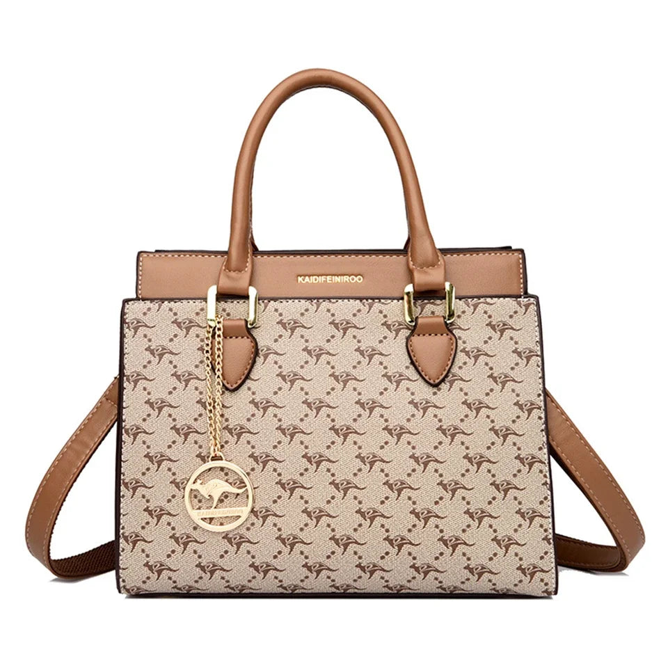 Sacs à bandoulière en cuir College pour femmes, sac à main de luxe pour femmes, sac fourre-tout Messenger, haute qualité, 2024