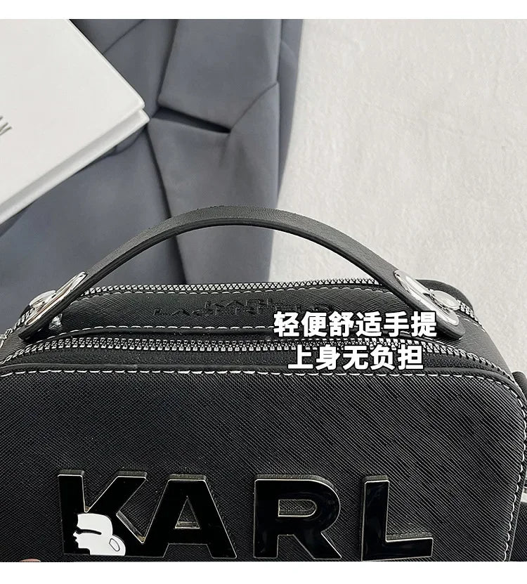  Sac messager tendance pour femmes, sac à bandoulière Simple, Texture haute sensibilité, Niche polyvalente pour appareil photo, 2025