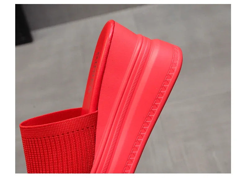 Talon optique compensé pour femmes, pantoufles d'été, sexy, carré, robe Parker, chaussures de soirée, talons hauts, ogo, escarpins décontractés, nouveau