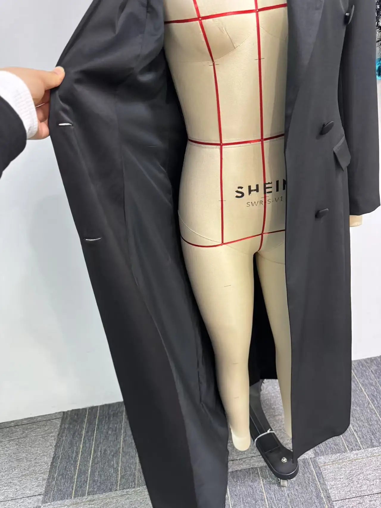 CM.YAYA-Robe longue crantée à manches longues pour femmes, robe de soirée élégante, robe de rue, double boutonnage, sexy, mode, avocat, travail, nuit, printemps