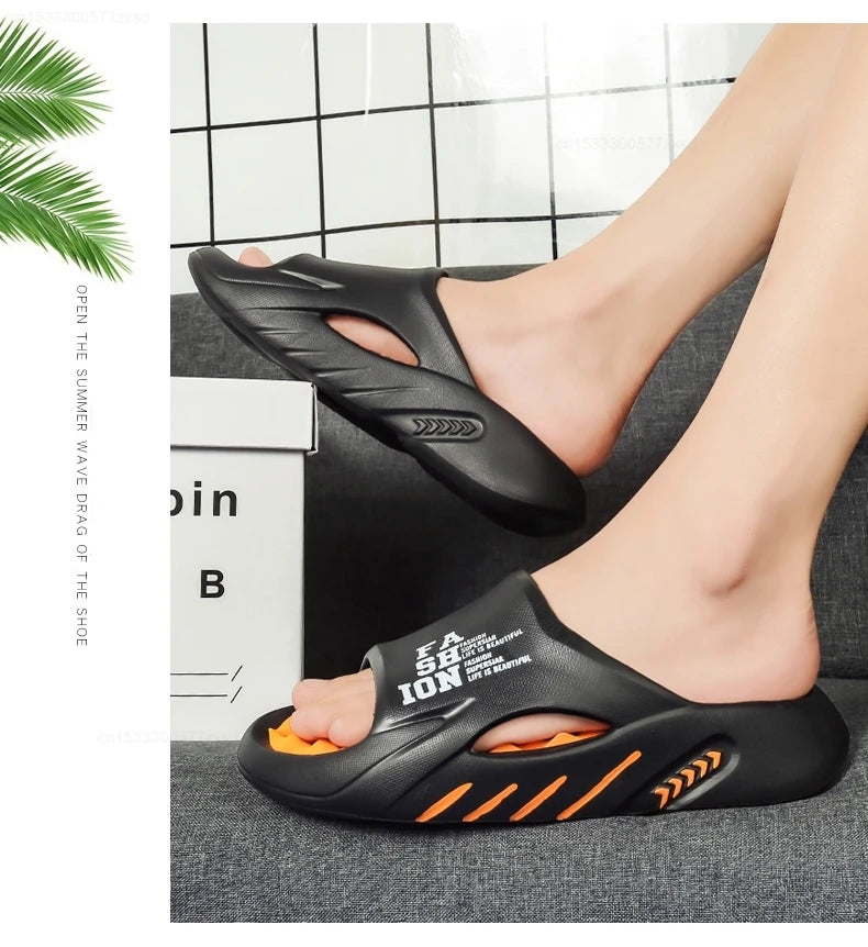 Xiaomi-Pantoufles d'Niket d'Extérieur pour Homme et Femme, Sandales de Plage Légères, Semelle OligSoft, Tongs, Été 2023