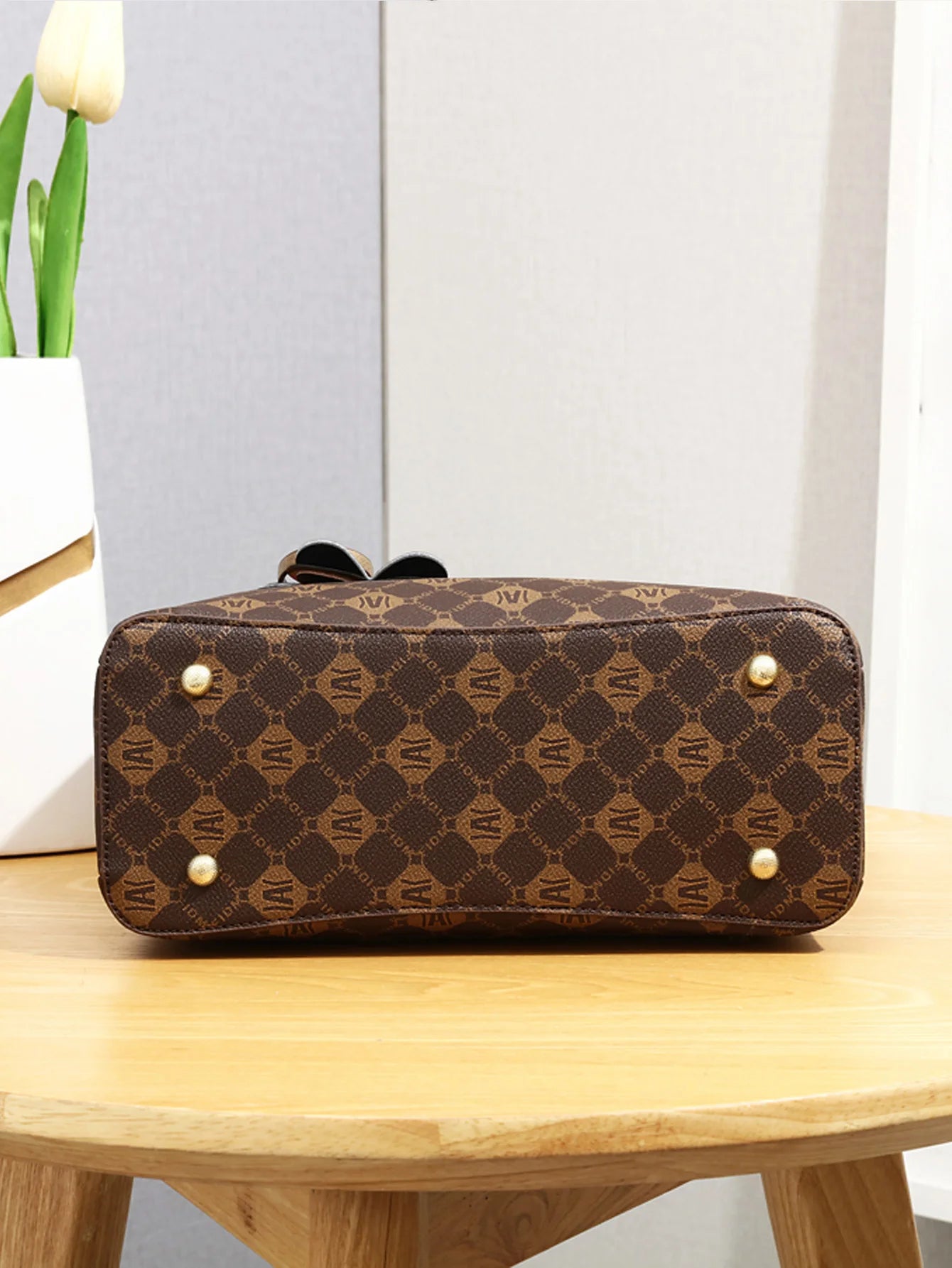 Sac à main imprimé vintage pour femme, sac à bandoulière simple, grande capacité, qualité avancée, élégant, mode 100