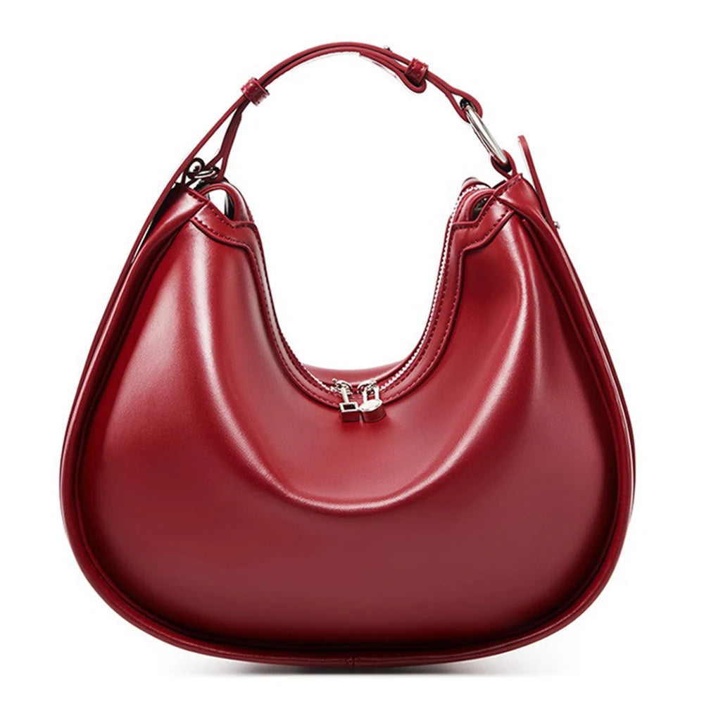 Zency Premium en cuir véritable femmes Sac à main de luxe Hobo Sac grande capacité mode épaule Bolsa pour femme amant fille cadeau Sac