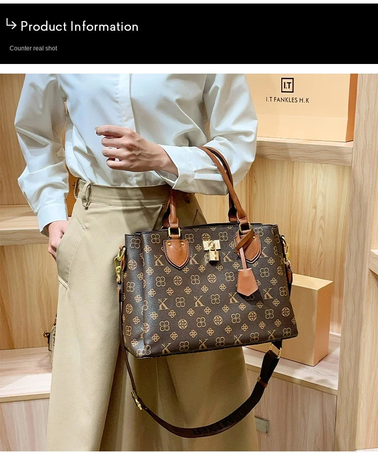 Sac à main de marque pour femmes, nouvelle mode automne/hiver 2021, sac à bandoulière de styliste de grande capacité, sac à bandoulière rétro de luxe