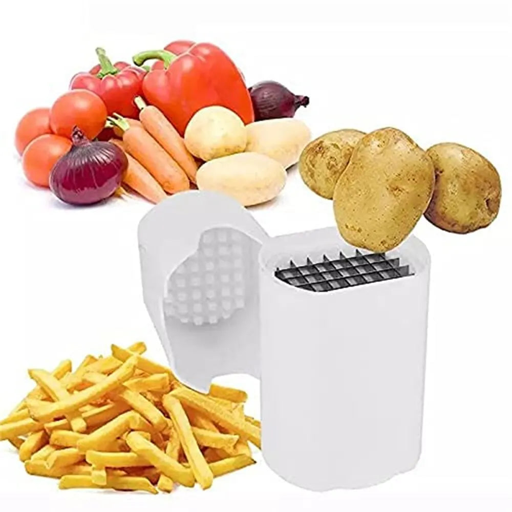 1PCS Français Fry Cutter Coupe Naturelle Rapide Trancheuse Légumes Pomme De Terre Outil Alimentaire Veggie Dicer Veg Chopper