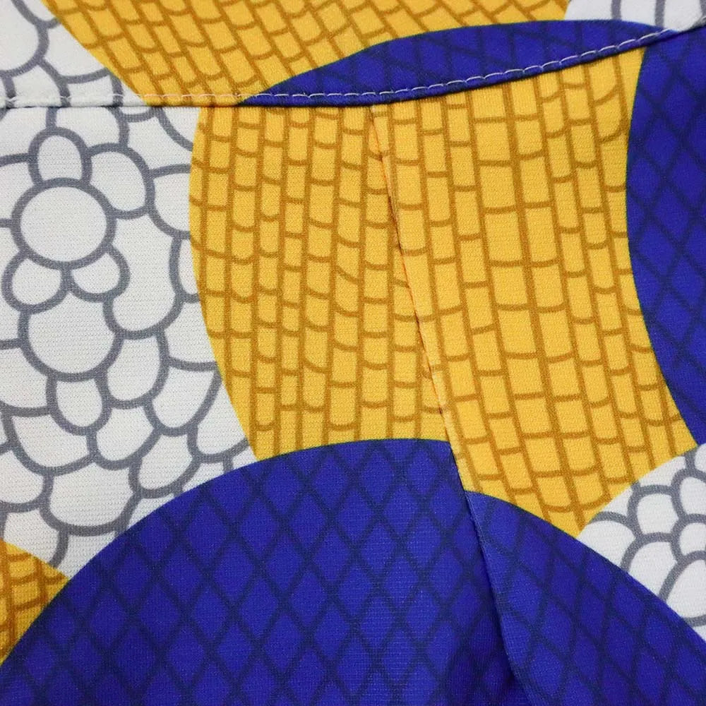 Costume deux pièces pour femmes Dashiki, manches longues, ensemble haut nombril exposé, jupe Midi imprimée, ensemble décontracté pour femmes