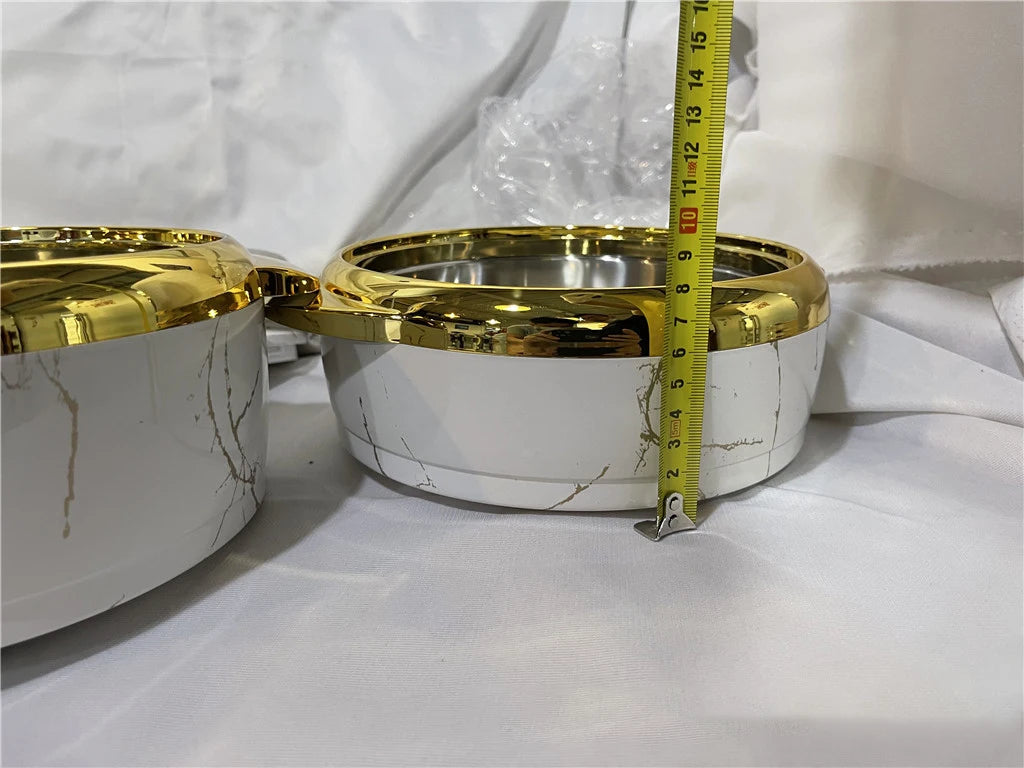 1.5/2/2.5L 3 pièces ensemble marmite alimentaire Pot boîte à déjeuner pour aliments chauds et froids Pot isolé thermique pour mariage fête de famille événement du Ramadan