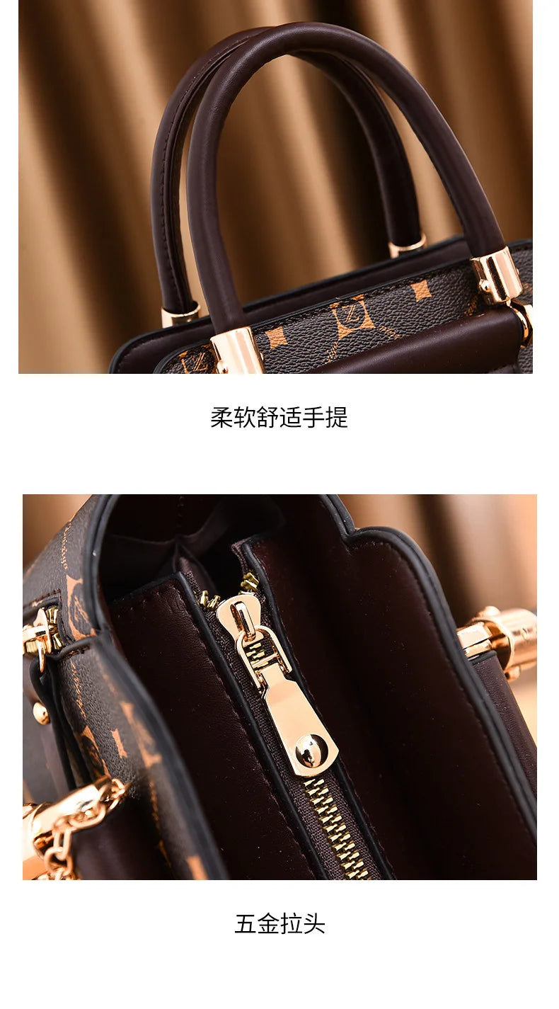 Sac à main à bandoulière alertes onale imprimé pour femme, sac à main à la mode, grande capacité, initié, rétro classique, urbain, nouveau