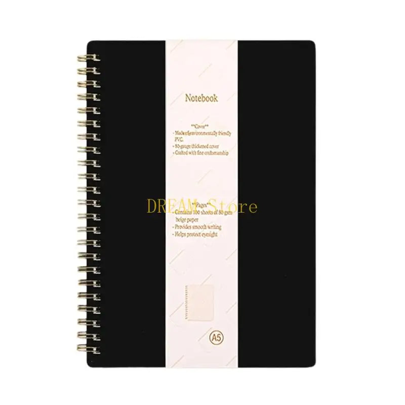Twin Coil Binding Notebook Journal doublé 160 pages Collège Règle Book Book Best Sale