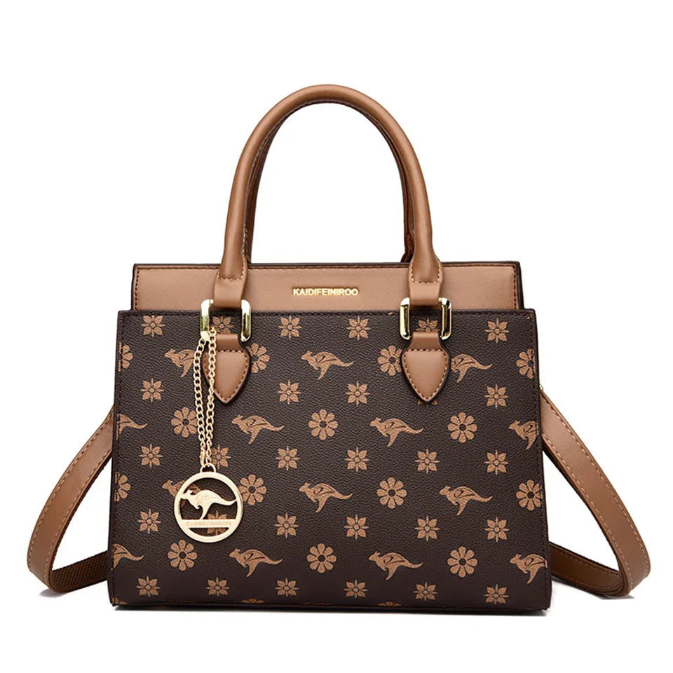 Sacs à bandoulière en cuir College pour femmes, sac à main de luxe pour femmes, sac fourre-tout Messenger, haute qualité, 2024