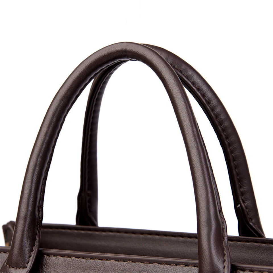 Sacs à bandoulière en cuir College pour femmes, sac à main de luxe pour femmes, sac fourre-tout Messenger, haute qualité, 2024