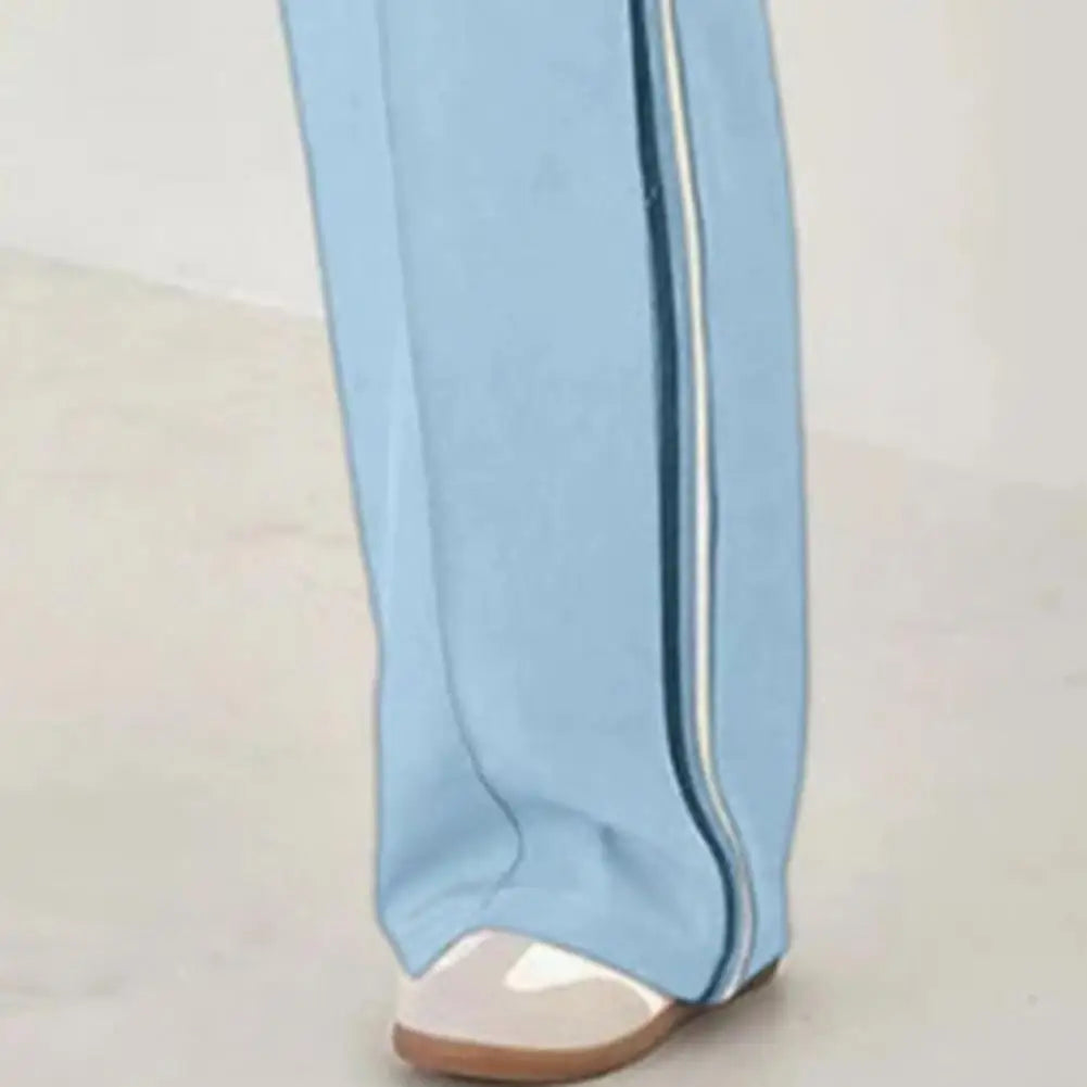 2 pièces/ensemble femmes costume manteau pantalon costume revers manches longues dame veste jambe large taille haute pantalon femme déplacements bureau tenue