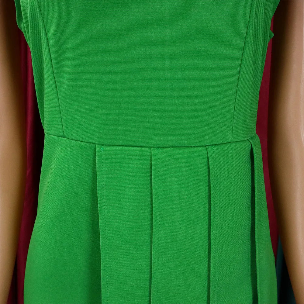 FairyShely-Robe drapée à manches courtes pour femmes, robe de soirée sexy, grande taille, monochromatique, grandes robes à volants pour dames, robe curvy serrée, 2025