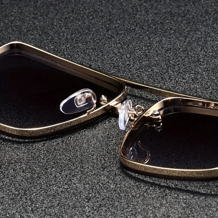 2025 lunettes De soleil carrées De luxe pour hommes nouveau en bois Vintage Designer lunettes De mode lunettes De soleil femmes vacances Gafas De Sol Hombre