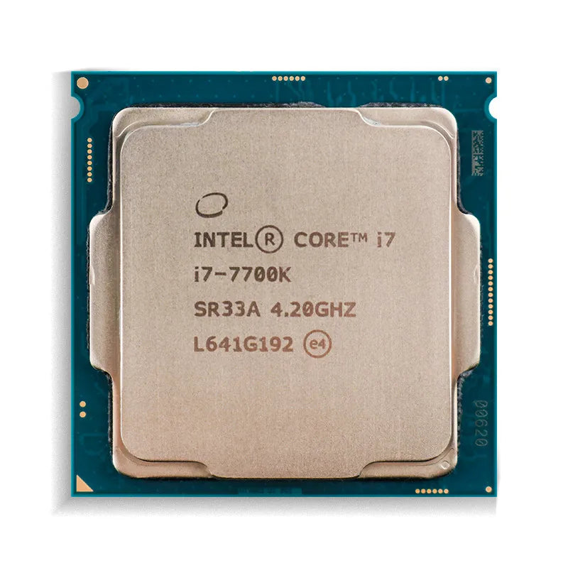 Processeur Intel Core i7 7700K 4.2GHz Quad-Core huit threads 8M 91W LGA 1151