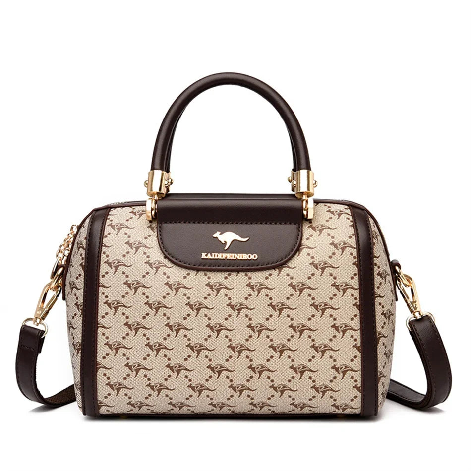 Sacs à main en cuir à poignée supérieure pour femmes, sacs à main de créateurs de luxe, mode initiée, Messenger, Croosbody, fourre-tout Boston, haute qualité