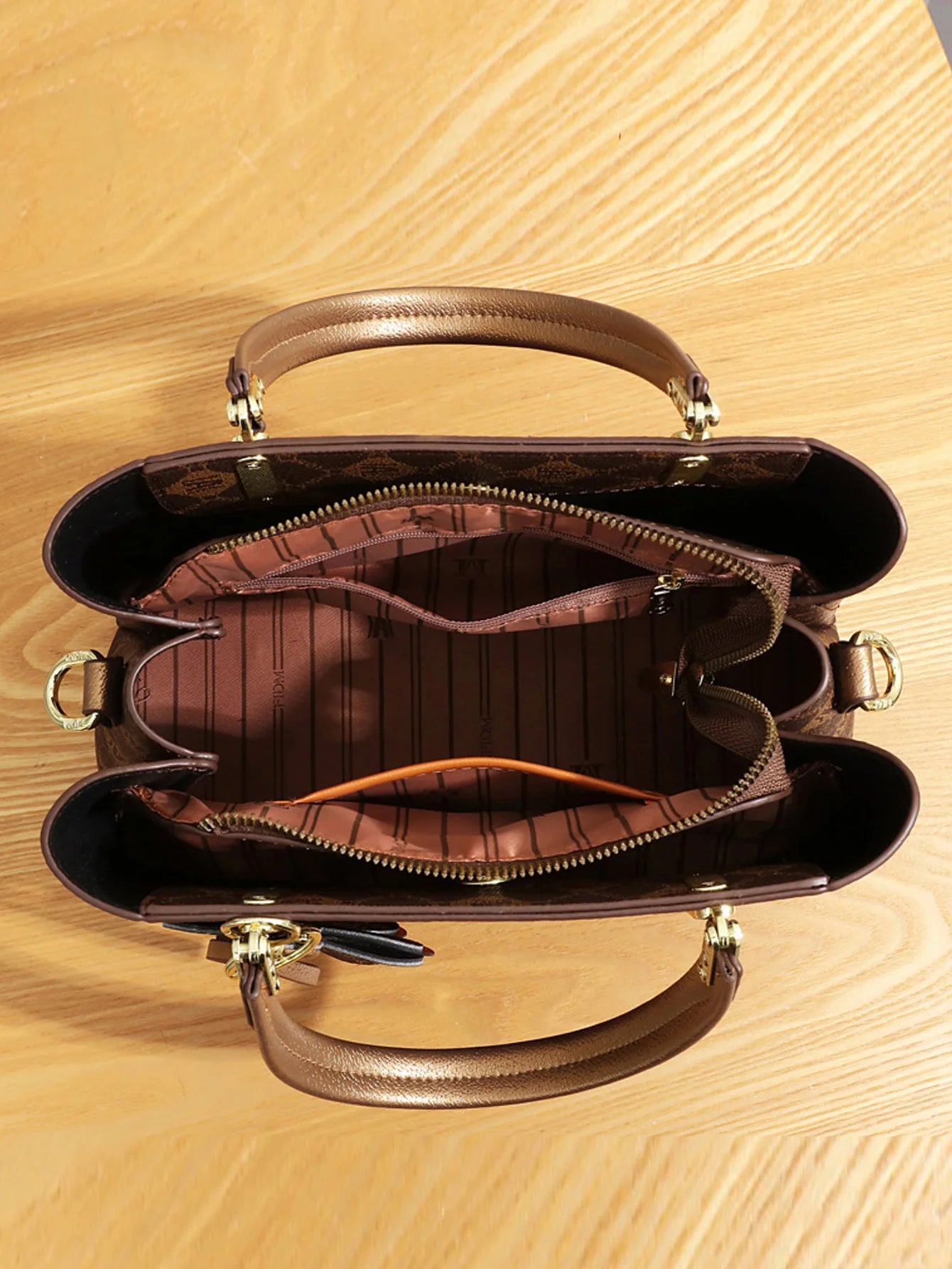 Sac à main imprimé vintage pour femme, sac à bandoulière simple, grande capacité, qualité avancée, élégant, mode 100