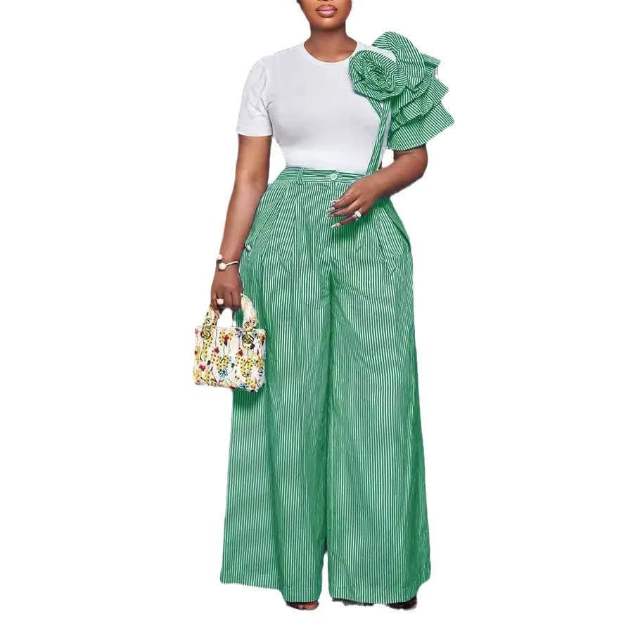 2 pièces femmes ensembles Dashiki africain nouveauté été automne correspondant ensembles deux pièces ensembles haut pantalon costumes tenues vêtements