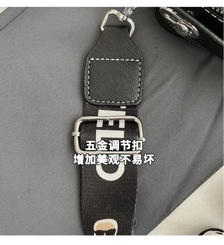  Sac messager tendance pour femmes, sac à bandoulière Simple, Texture haute sensibilité, Niche polyvalente pour appareil photo, 2025