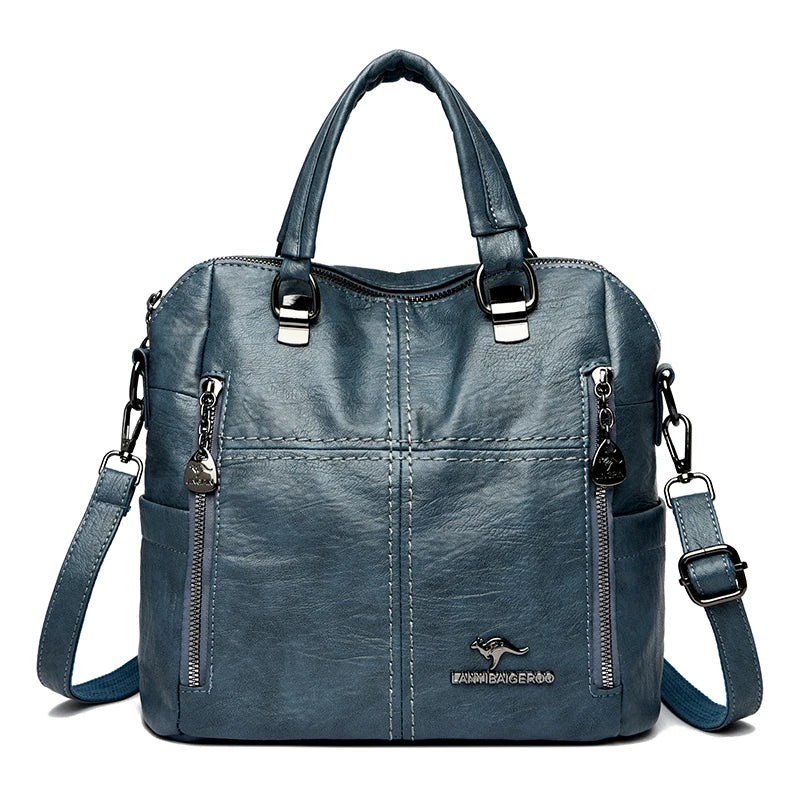 2025 poches multiples sacs à Main en cuir souple pour femmes sacs à Main de luxe femmes sacs concepteur épaule sacs à bandoulière Sac A Main