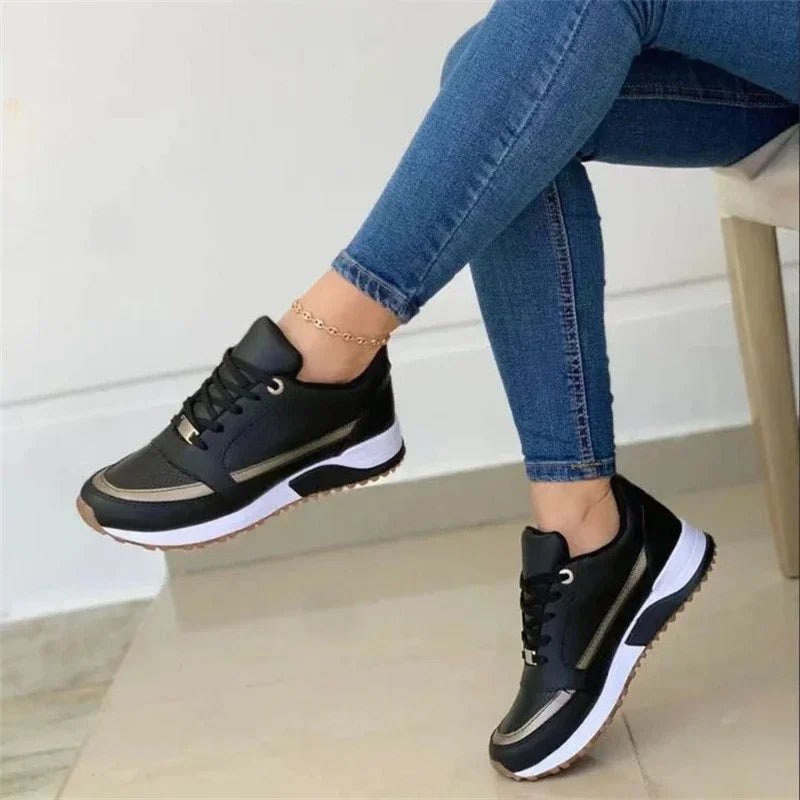 2025 femmes maille baskets Patchwork à lacets chaussures plates pour femmes léger femme chaussures classique polyvalent Zapatillas De Mujer