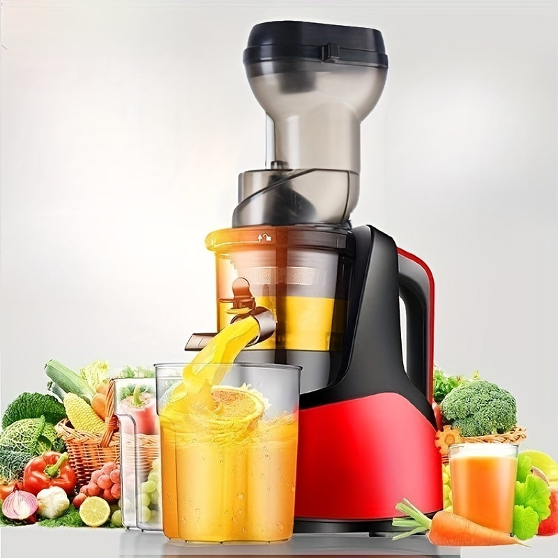 1pc US Plug Hilton Slow Juicer, Cold Press Juice Extractor Masticating Juicer Fruits And Vagetables Juicer