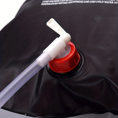 5.28gal Portable Camping Shower Bag With Removable Hose & On-off Switchable Shower Head, Perfect For Outdoor Camping & Traveling