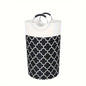 1pc Premium Waterproof Laundry Basket with Comfortable Padded Handles - Collapsible & Stable Clothes Hamper for Effortless Storage and Perfect Standing - Ideal for Space-Saving Solutions