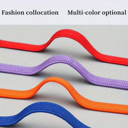 New Lightweight Button Switch Buckle Tie-Free Shoelaces For Adults
