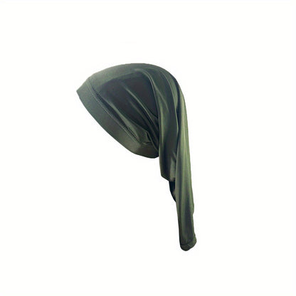 Spandex Long Tube Hat Straight Through