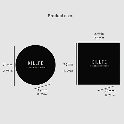Timeless Elegance - Long-Lasting Matte Pressed Powder for a Seamless, Oil-Free Complexion - All-Day Wear, Buildable Coverage, Travel-Ready