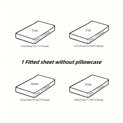 1pc waterproof mattress cover non-slip mattress cover hotel bedroom dormitory mattress protection cover simple solid color