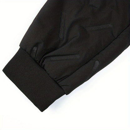 Thick Waterproof Boys Down Pants for Winter, Outdoor Kids Clothes with Side Pocket