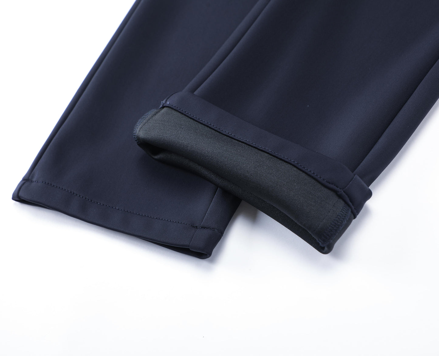 Men's Warm Thick Stretch Dress Pants for Fall/Winter Business Formal Wear