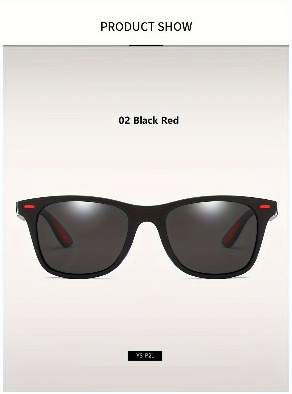 Unisex Square Frame Sports Fashion For Cycling, Fishing, Driving