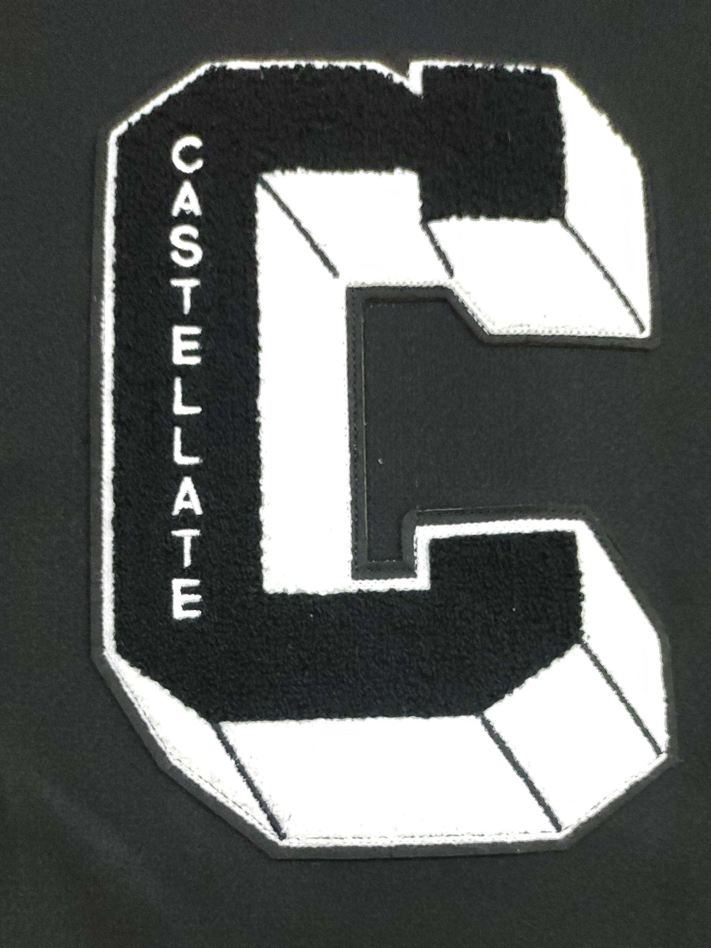 Mens Fashionable Letter Print Varsity Jacket - Color Block Button Up for Spring/Fall - Casual Style Perfect for School or Baseball