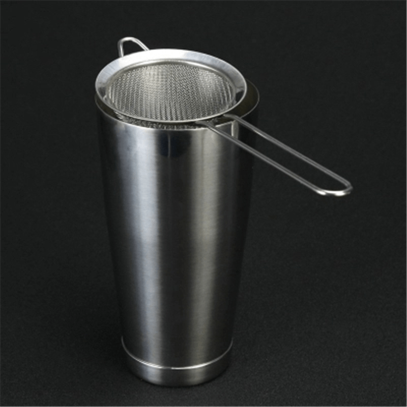 1pc 304 Stainless Steel Conical Cocktail Sieve Great For Removing Bits From Juice Julep Strainer Cocktail Strainer Bar Strainer