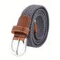 Womens Flexible Fit Elastic Jeans Belt - Versatile Casual Style for Everyday Wear