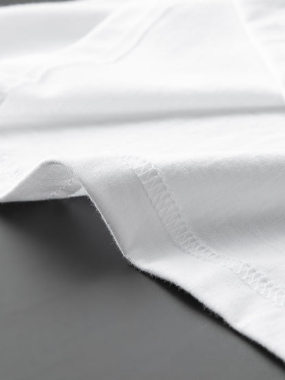 Figure & Letter Print Crew Neck T-Shirt, Casual Short Sleeve T-Shirt For Spring & Summer, Women's Clothing