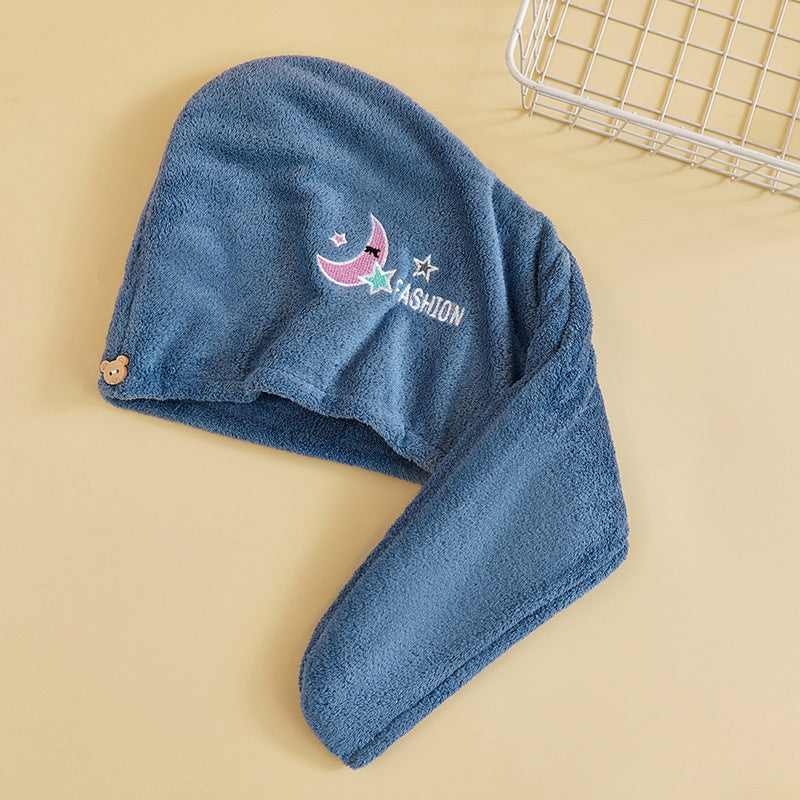 1pc Hair Towel Wrap For Women, Microfiber Hair Turban For Wet Hair Reversible Hair Drying Towel Wrap For Curly Long Thick Hair Anti Frizz Double Layer