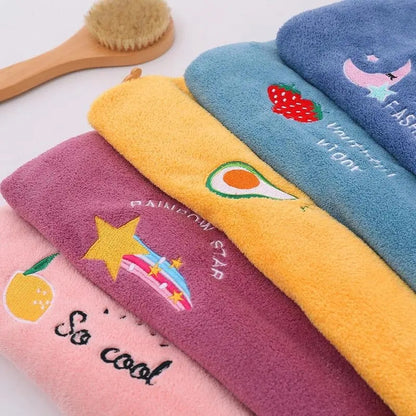 1pc Hair Towel Wrap For Women, Microfiber Hair Turban For Wet Hair Reversible Hair Drying Towel Wrap For Curly Long Thick Hair Anti Frizz Double Layer
